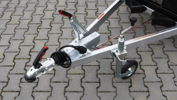 Chipper with petrol engine on braked chassis LS 100/27 CB